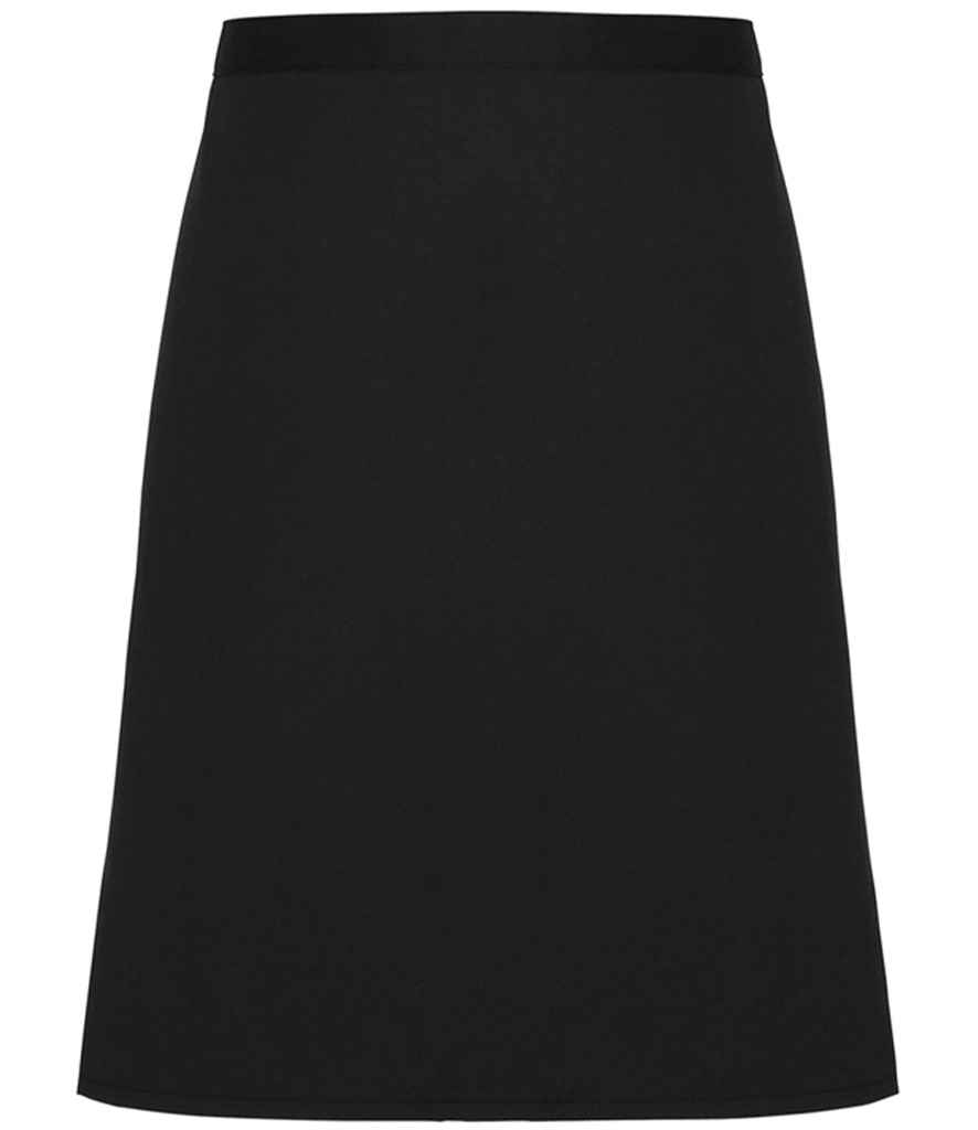 [PR114 BLK ONE] Premier Fairtrade Organic Cotton Waist Apron