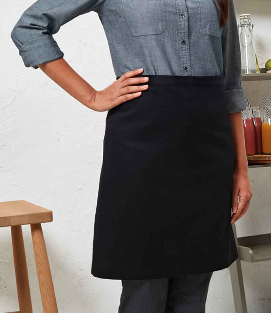 [PR114] Premier Fairtrade Organic Cotton Waist Apron