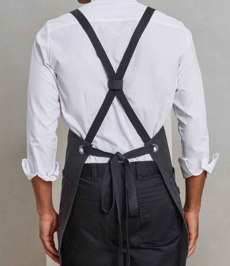 [PR182] Premier Clip 'n' Clasp Cross Back Bib Apron
