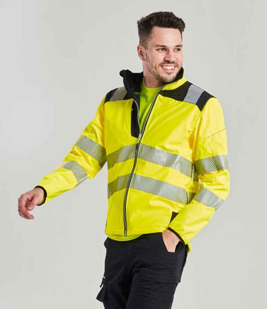 [PW1011] Portwest PW3 Hi-Vis Soft Shell Jacket