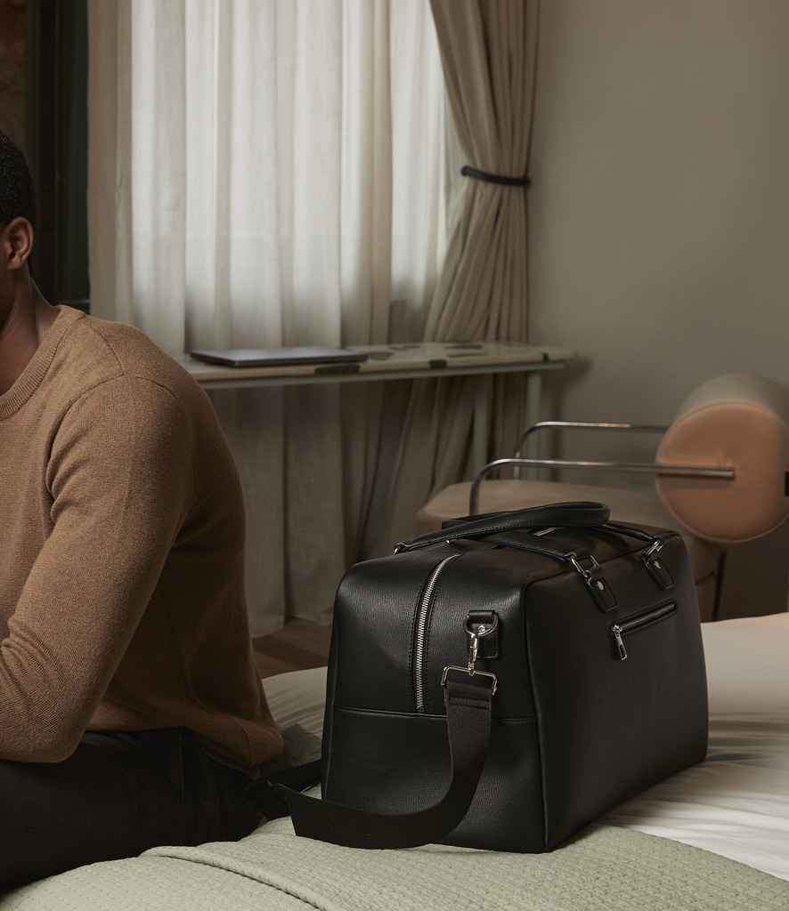 [QD778 BLK ONE] Quadra Tailored Luxe Weekender