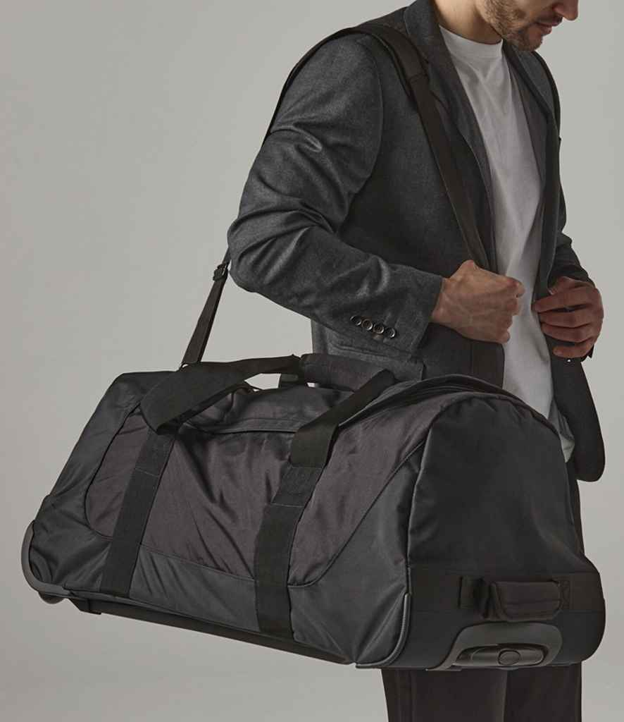 [QD904 BLK ONE] Quadra Vessel™ Team Wheelie Bag