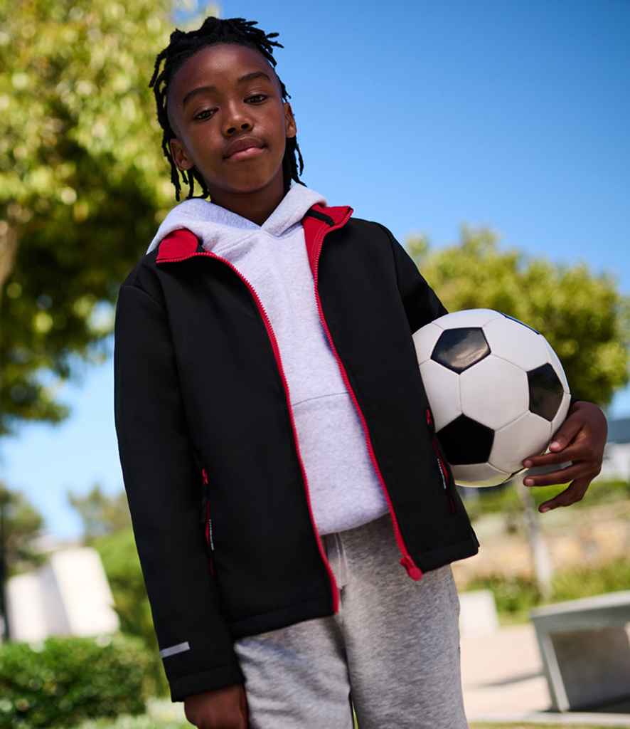 [RG330] Regatta Kids Ablaze Soft Shell Jacket