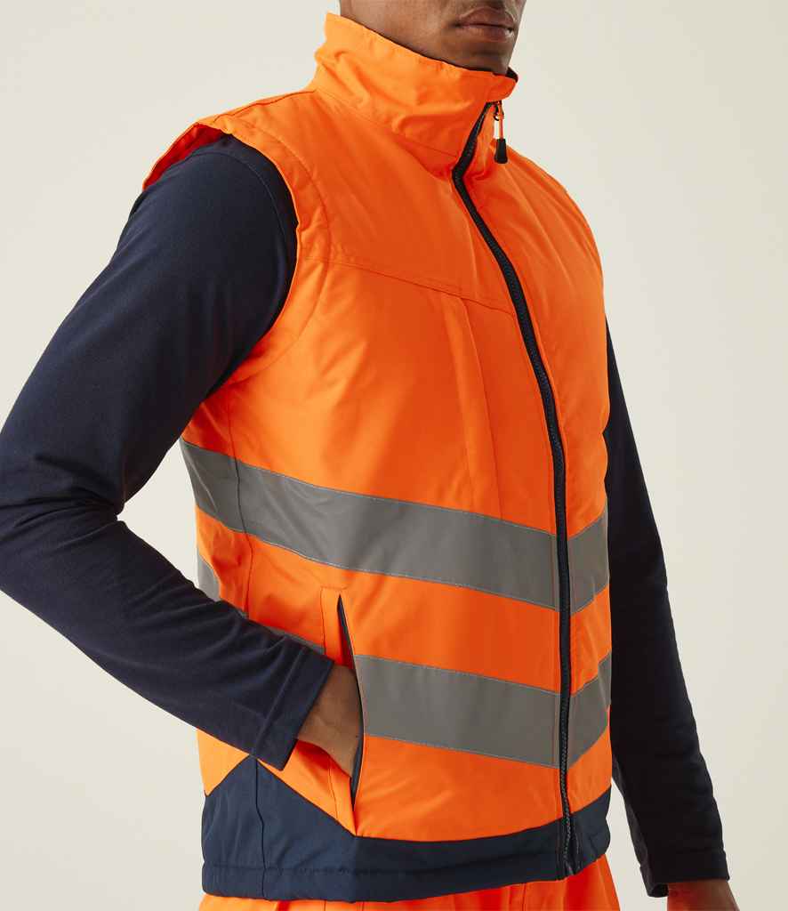 [RG475] Regatta High Visibility Pro Bodywarmer