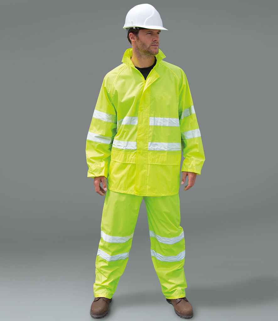 [RS216] Result Safe-Guard Hi-Vis Waterproof Suit