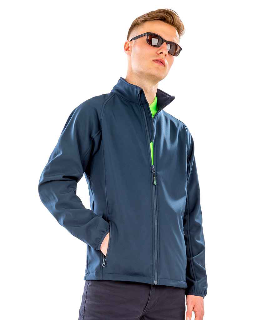 [RS901M] Result Genuine Recycled Printable Soft Shell Jacket