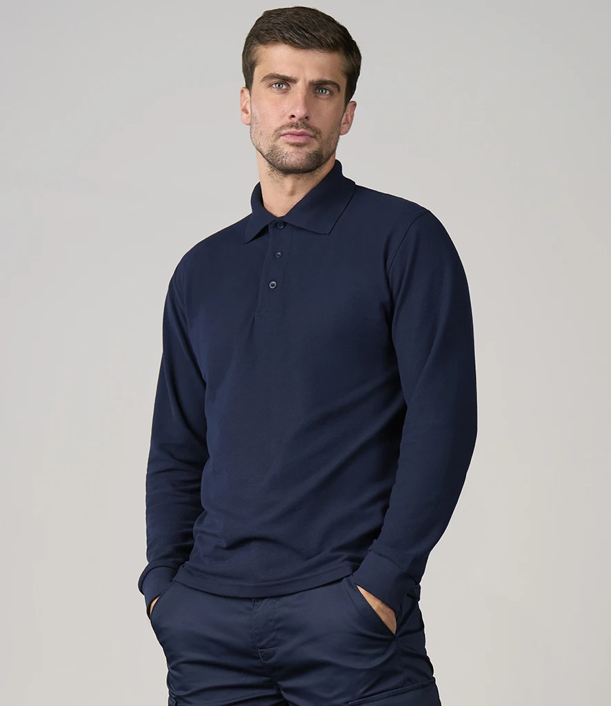 Pro RTX Pro Long Sleeve Piqué Polo Shirt