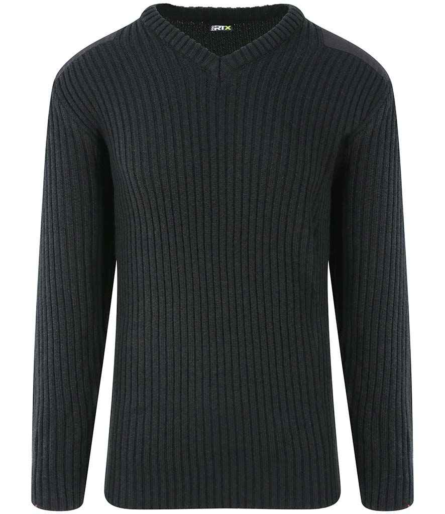 [RX220] Pro RTX Pro Acrylic Security V Neck Sweater
