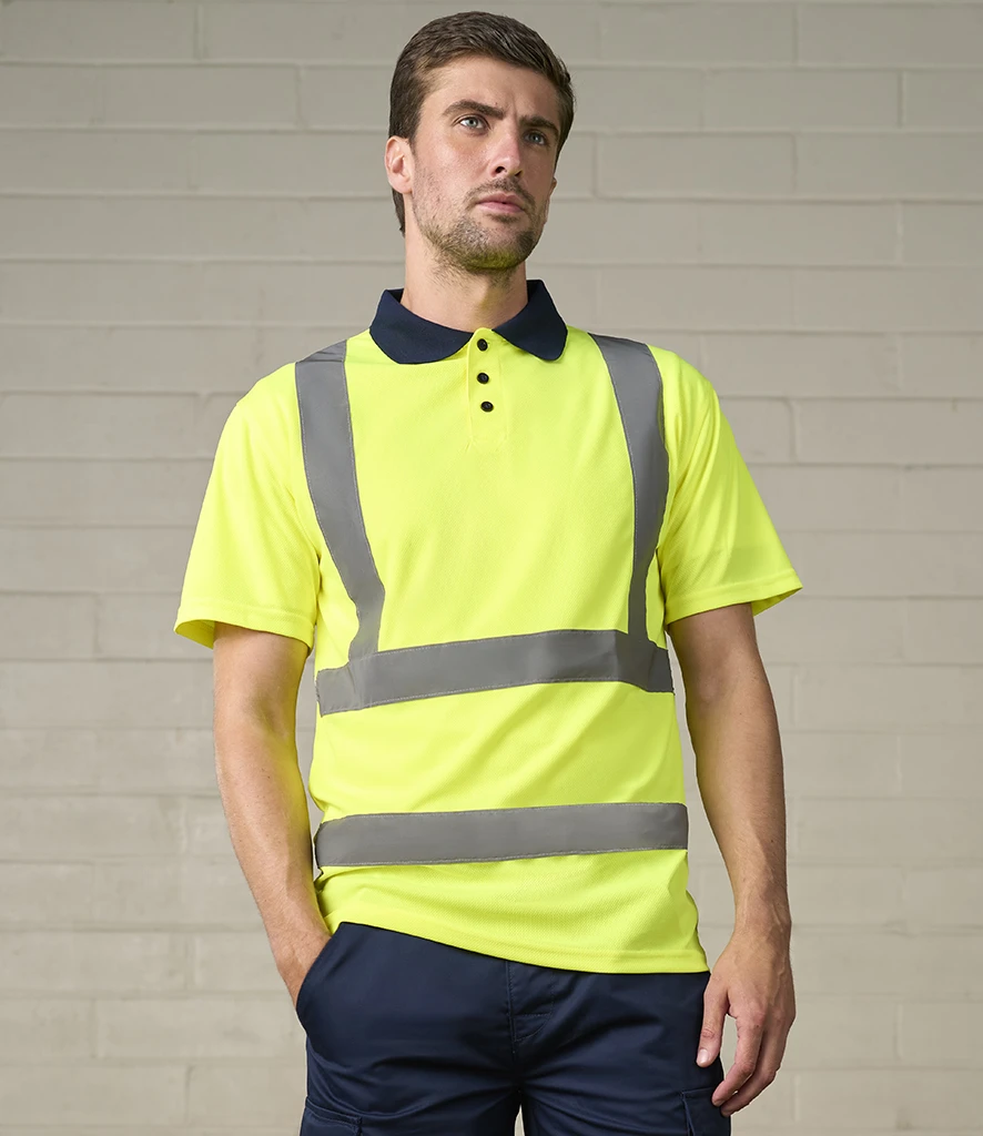 [RX710] Pro RTX High Visibility Polo Shirt