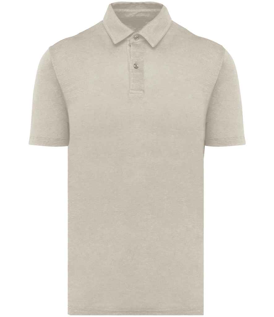 Spasso Knitted Linen Polo Shirt