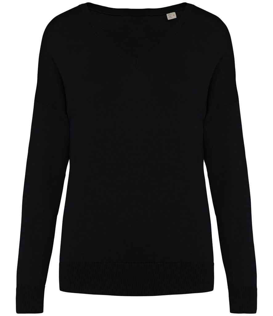 Spasso Ladies TENCEL™ V Neck Sweater