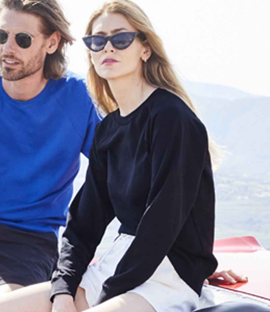 [SS180] Fruit of the Loom Lady Fit Lightweight Raglan Sweatshirt