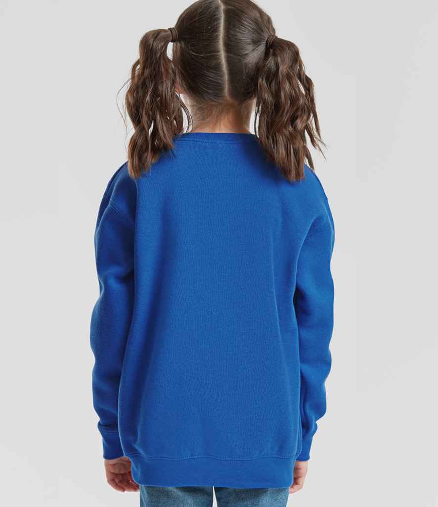[SSE9B] Fruit of the Loom Kids Premium Drop Shoulder Sweatshirt