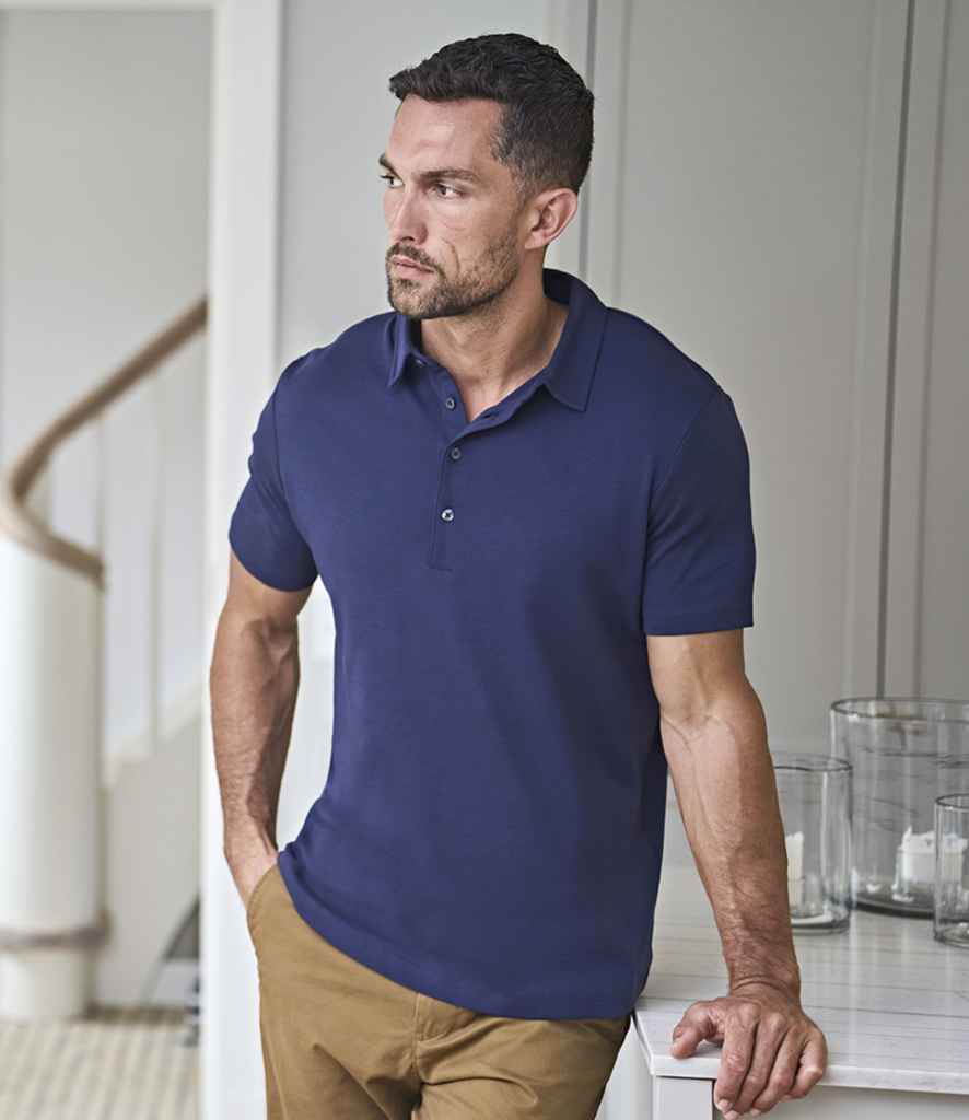 Tee Jays Pima Cotton Interlock Polo Shirt