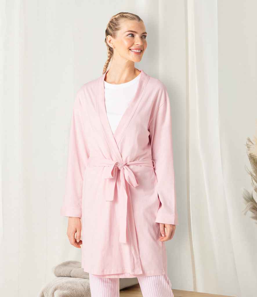 [TC50] Towel City Ladies Cotton Wrap Robe