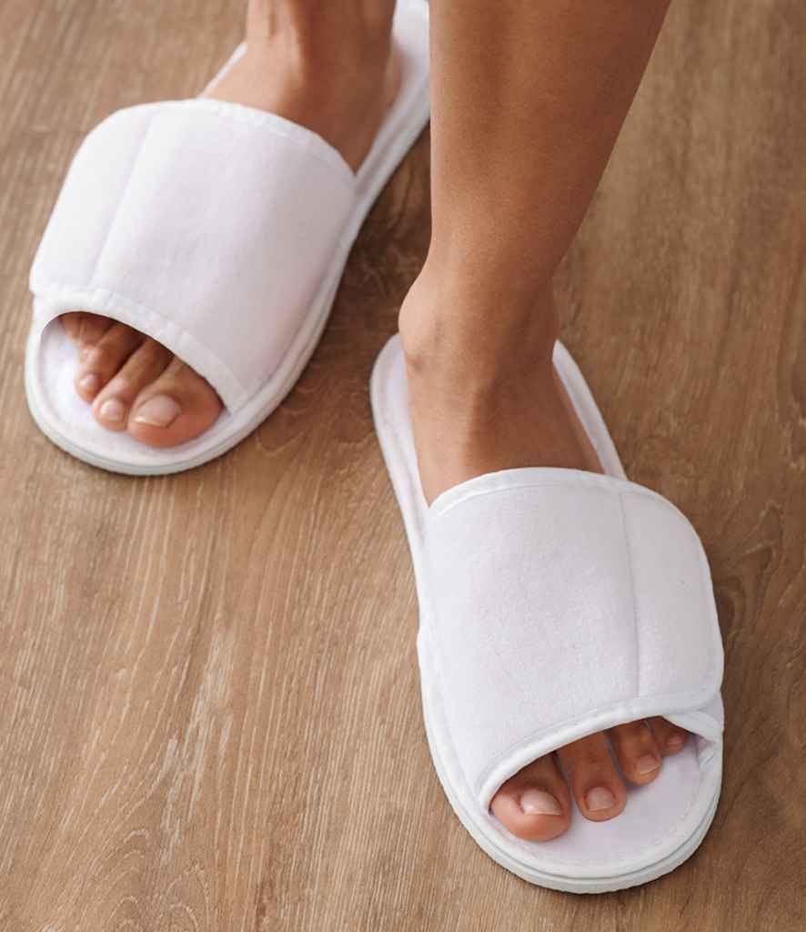 [TC67] Towel City Open Toe Slippers