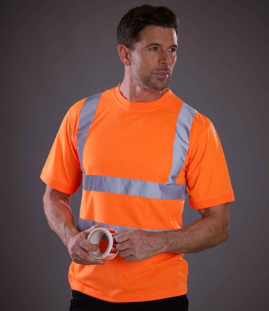 [YK010] Yoko Hi-Vis Short Sleeve T-Shirt