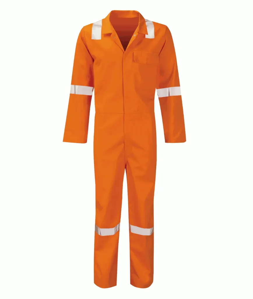 [W-BSFRNS] PICO: FR COTTON COVERALL WITH NORDIC TAPE - REG LEG (Navy, S)