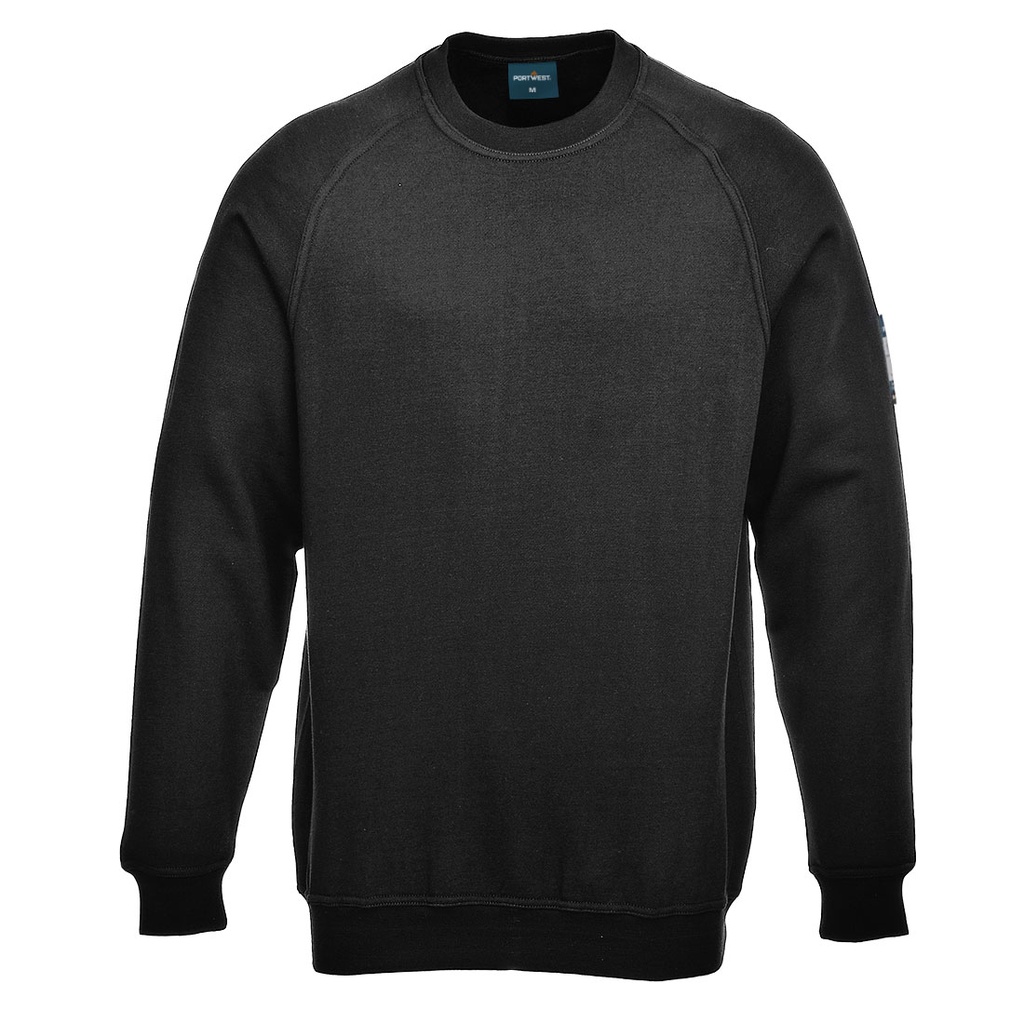 [FR12BKRXS] Modaflame Knit FR Sweatshirt (Black, XS)