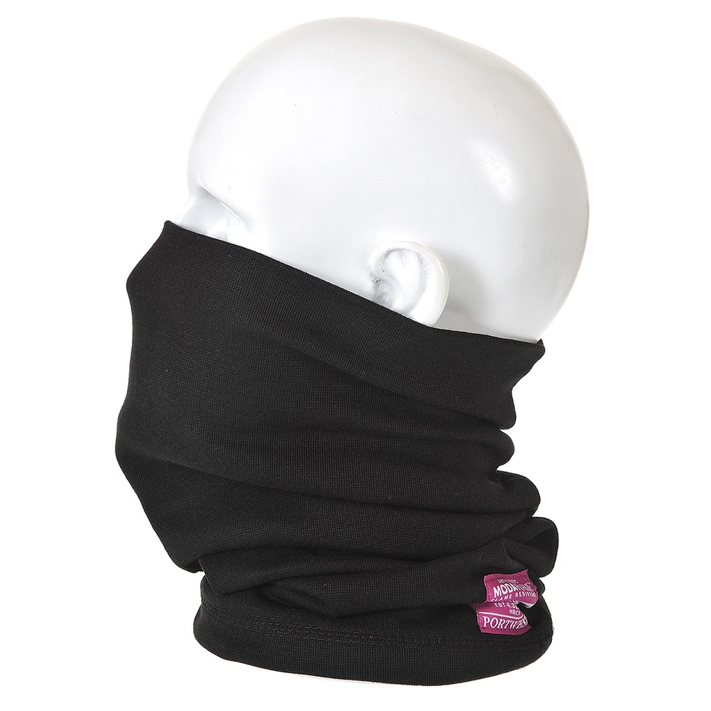 [FR19BKR] Modaflame Knit FR Neck Tube (Black)