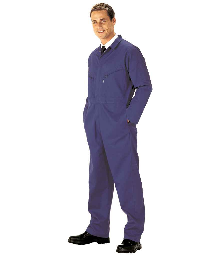 [C813BKRXS] Liverpool Zip Coverall (Black, XS, Regular)