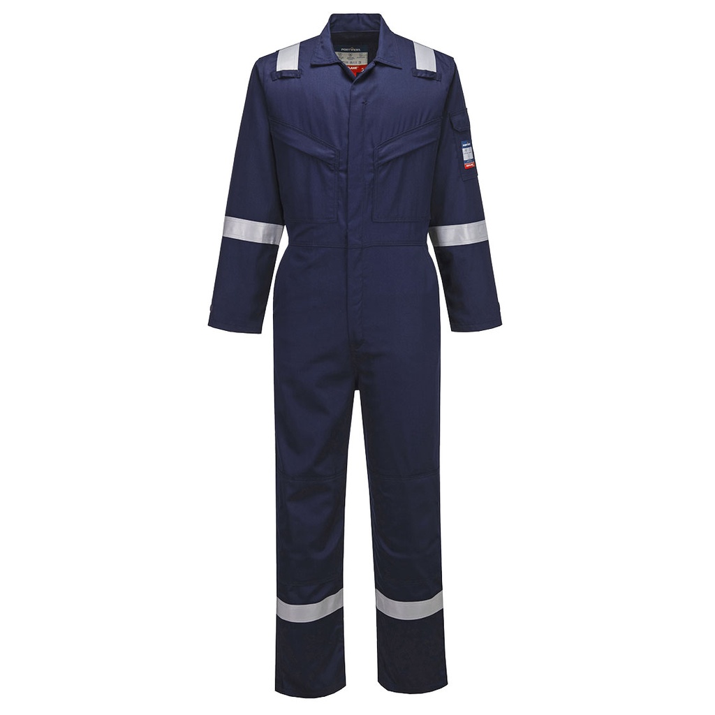 [FR22NARS] Bizflame Work Lightweight Insect Repellent FR Coverall (Navy, S)
