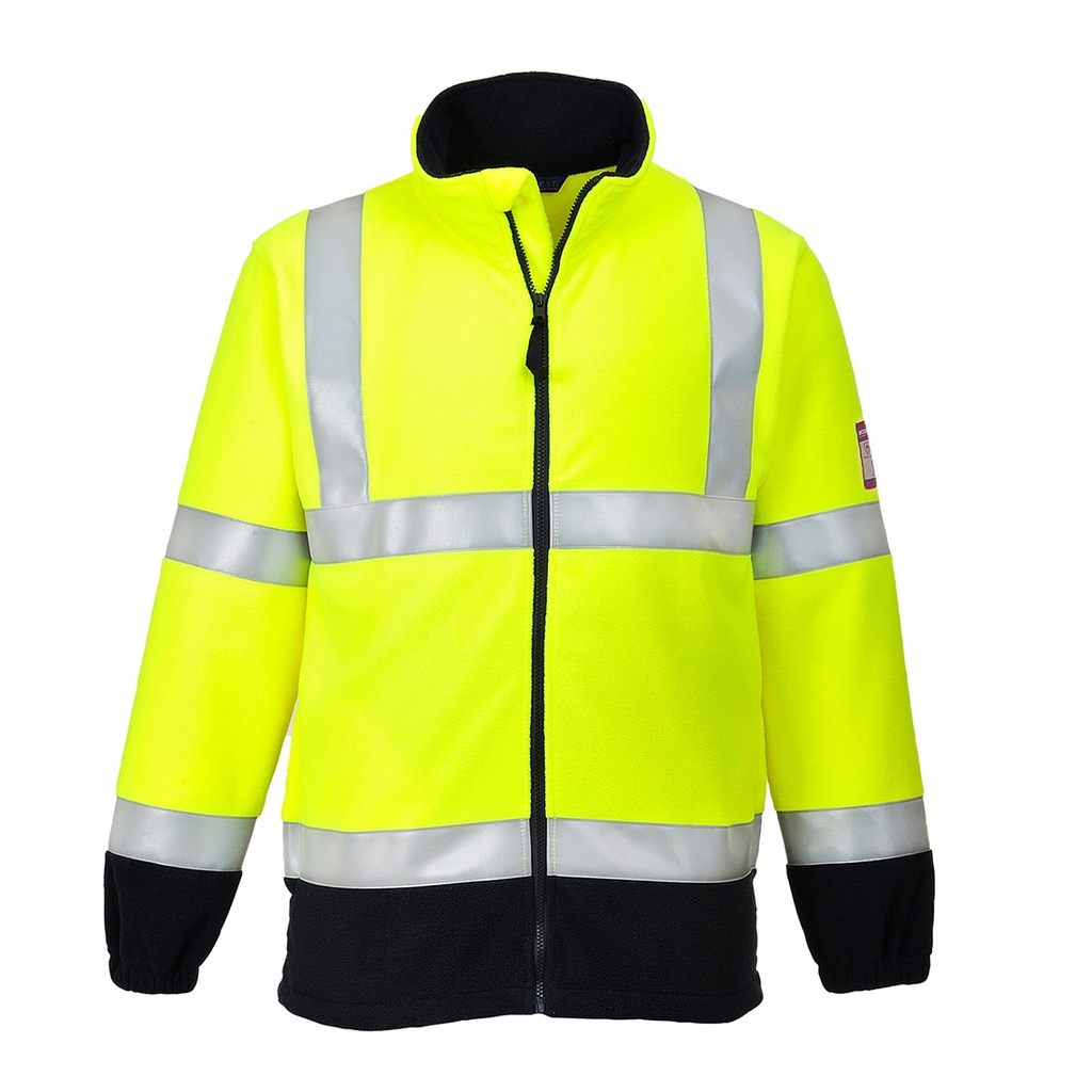 [FR31YERS] Modaflame Fleece Hi-Vis Contrast FR Jacket (S)