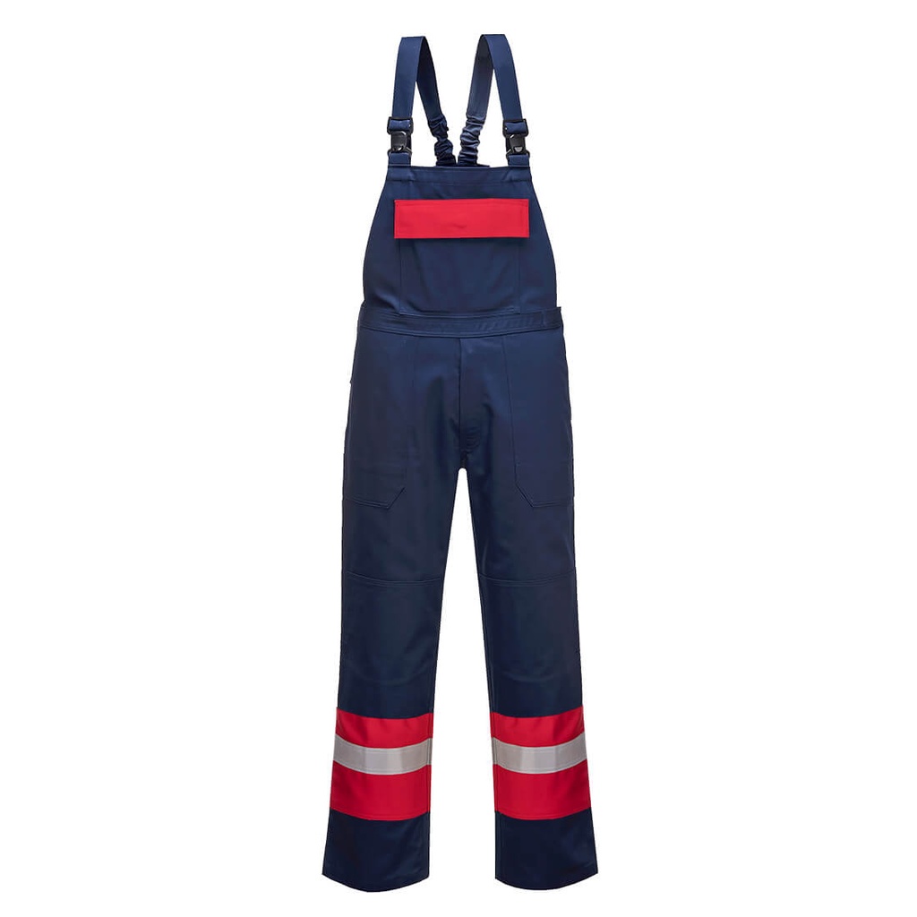 [FR57NARS] Bizflame Work Two Tone FR Bib and Brace (Navy, S)