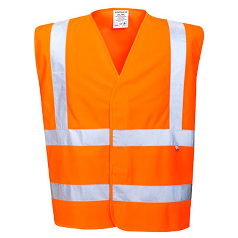 Portwest HiVis Vest - Flame Resistant (Yellow, S/M)