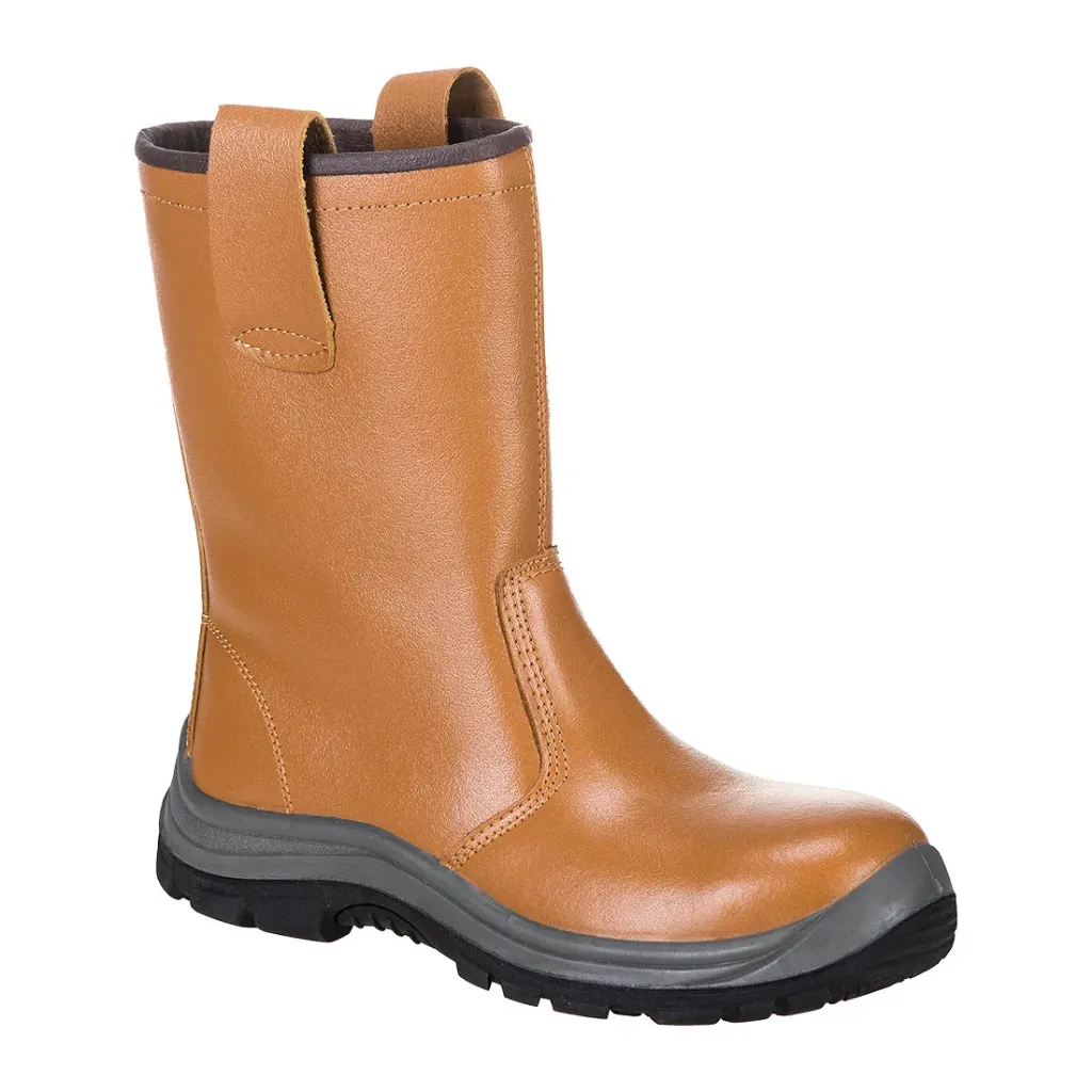 Steel Action Leather Rigger Boot S1P HRO SRC CI (6)