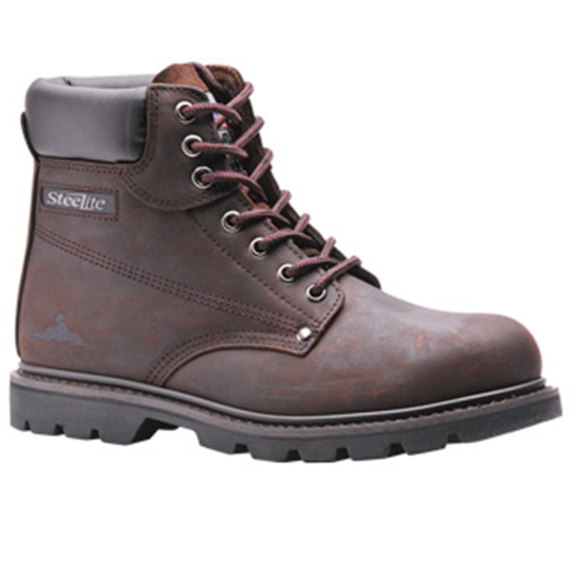 Steel Leather Welted Ankle Boot SB HRO