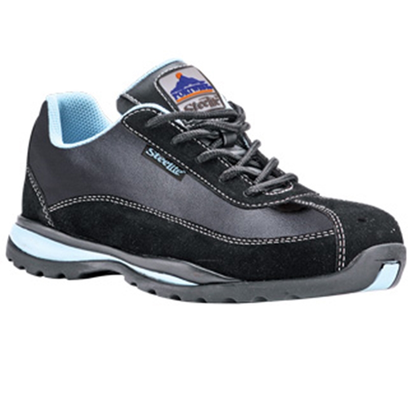 Steel Leather Trainer S1P HRO SR (Black, 3)