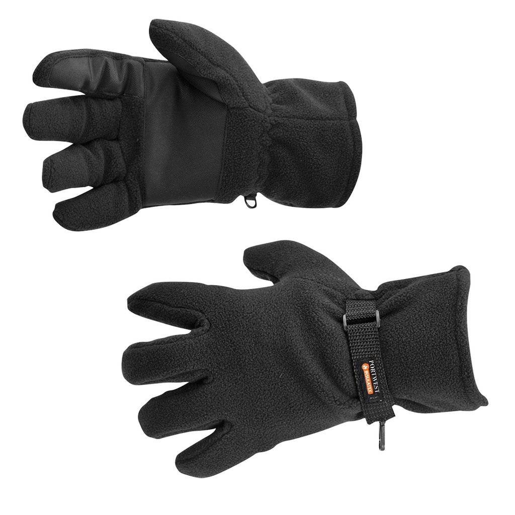 [GL12BKR] Insulated Fleece Glove (Black)