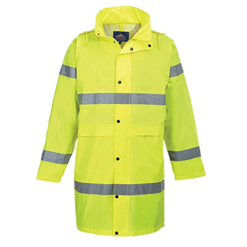 Portwest Hi-Vis Rain Coat (S)