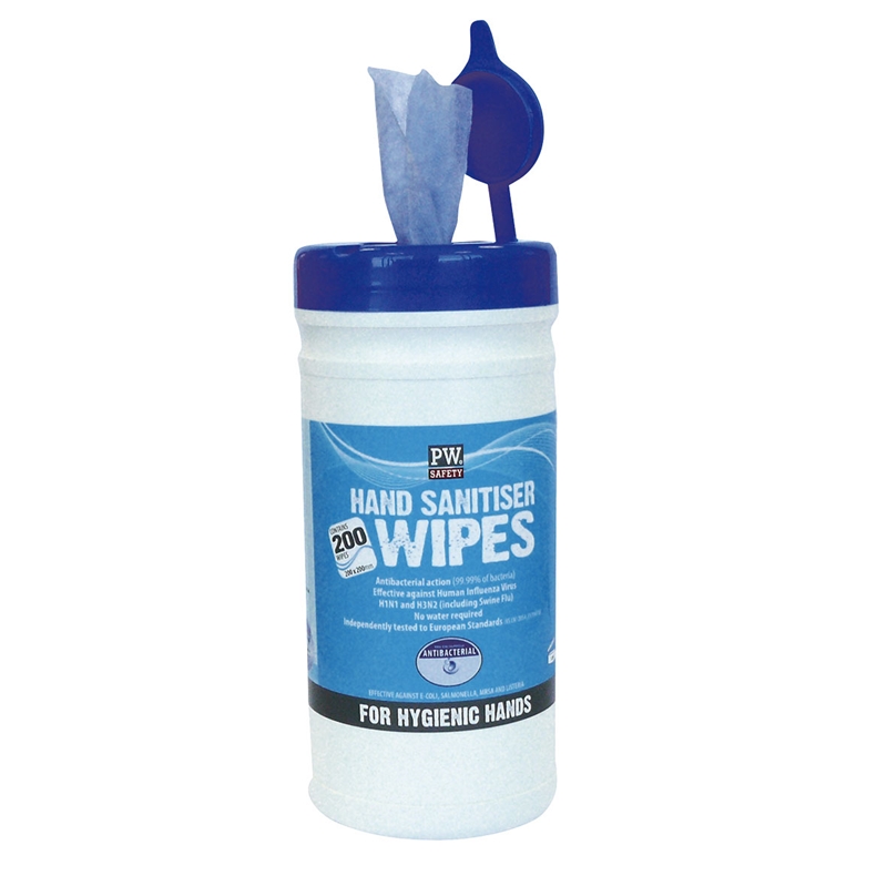 [IW40] Portwest Hand Sanitiser Wipes (200 Wipes)