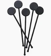 7" Colour Plastic Disc Stirrers (250)