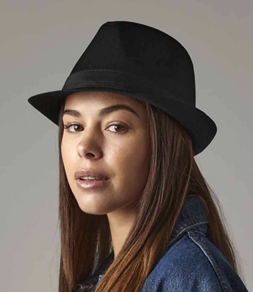 Beechfield Fedora (Black, S/M)