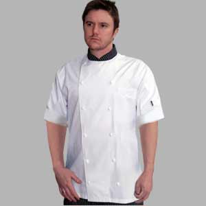 Le Chef Jacket Contrast S/S (Black Contrast, XS (32-34))