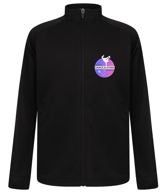 NL Dance & Stage -  Tracksuit Top , Kids, Black