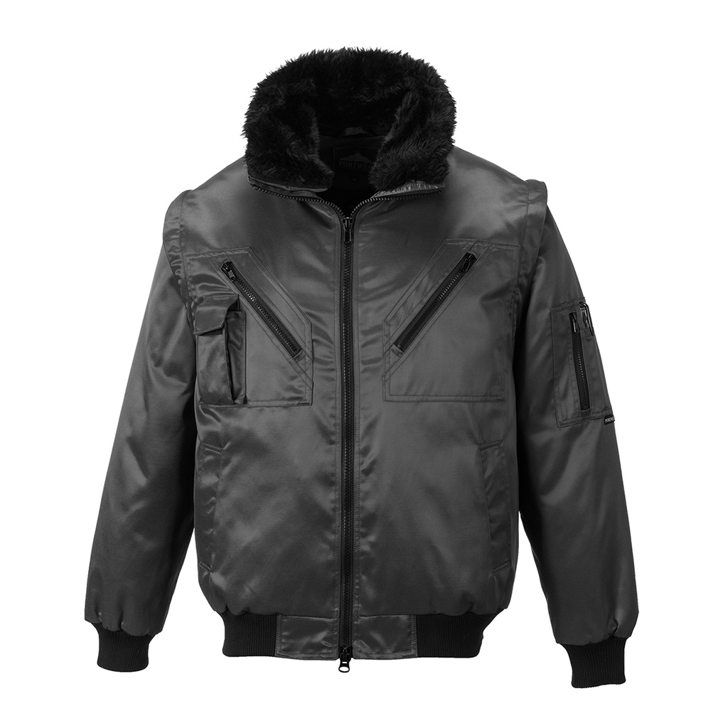 [PJ10BKRXS] Pilot Jacket (Black, XS)