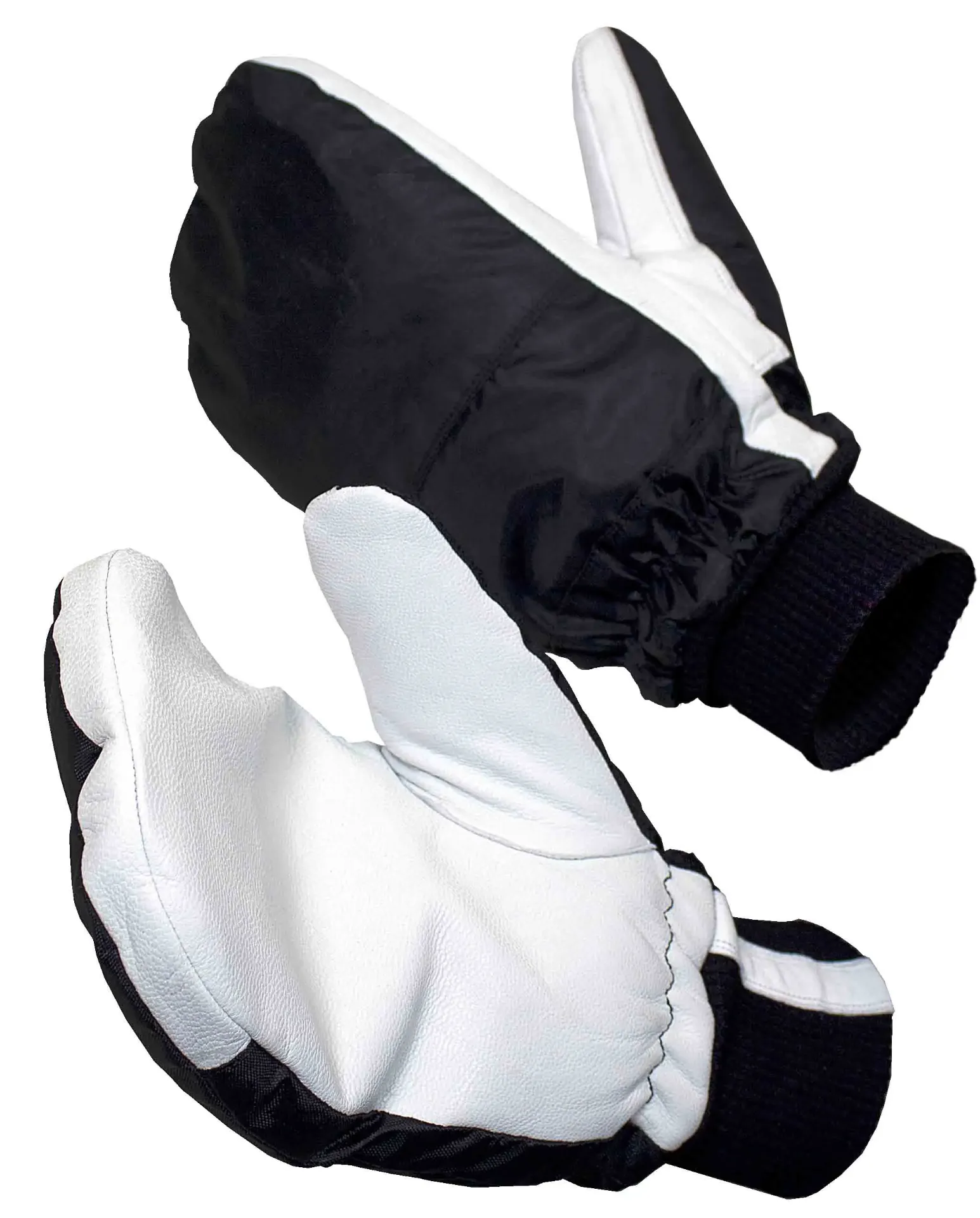 Goat leather palm cold store mittens (M)