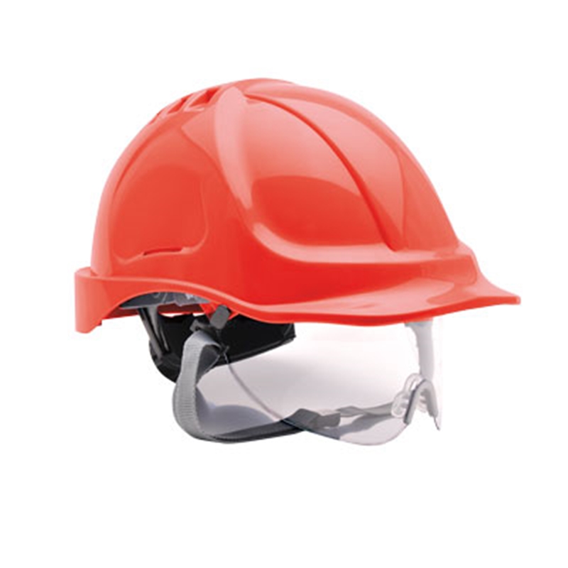 Endurance Plus Visor Helmet (Yellow, Regular)