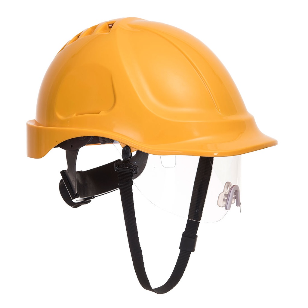 Endurance Visor Helmet (Yellow, Regular)