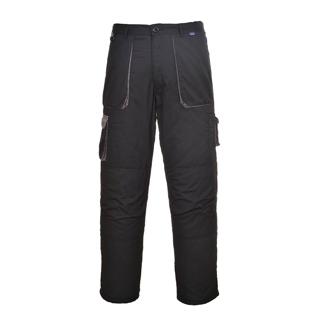 [TX11BKRS] Portwest Texo Contrast Trousers (Black, S, Regular)