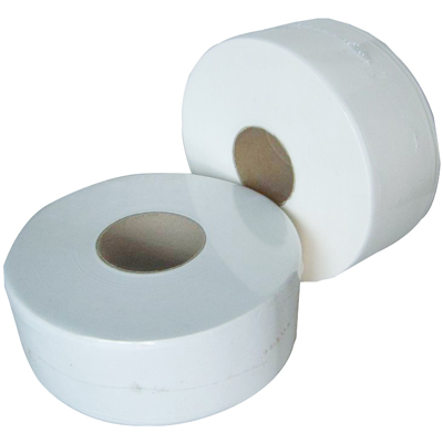 Jumbo Toilet Roll 2-ply 300M 3" Core (6 rolls)