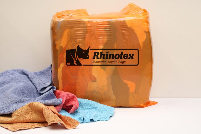 [R-CT1PC] Colour Terry Towel Rags 8kg Pack