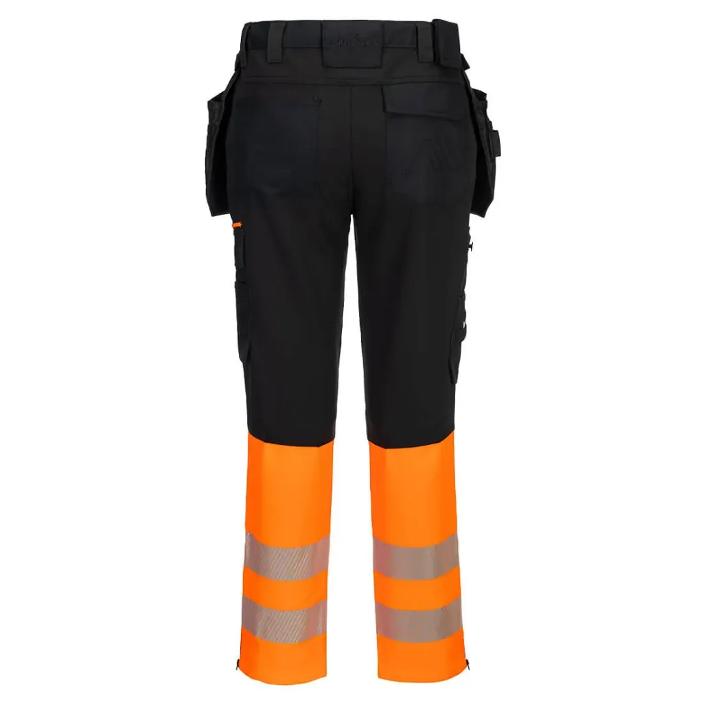 DX457 - DX4 Hi-Vis Class 1 Detachable Holster Pocket Craft Trousers