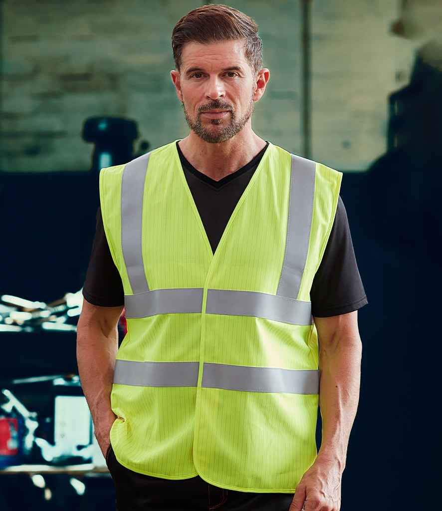 Yoko Hi-Vis Anti-Static Flame Retardant Waistcoat (S)