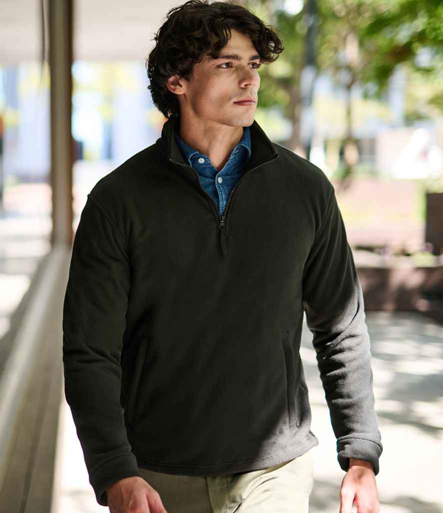 [RG120MDANS] Regatta Thor Zip Neck Fleece (Dark Navy, Small)