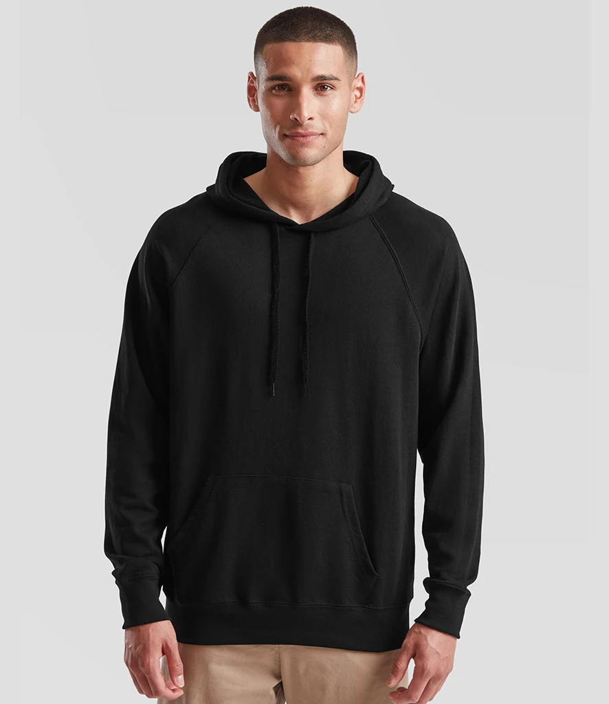 Fruit of the Loom Lightweight Hooded Sweatshirt